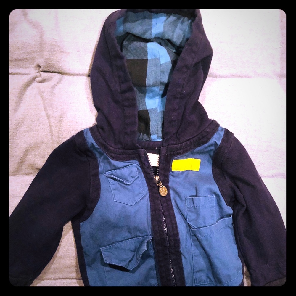 12m Navy Hoodie